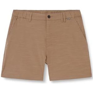 Hurley Shorts Heren - Phantom Slub 3/4 Tailleband 18"" Olijf