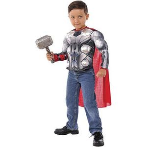Rubies Avengers - Thor kostuum voor kinderen, spierborst en hamer, kinderen 5-7 jaar 34104