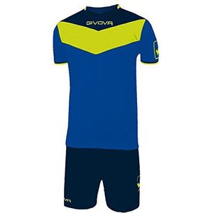 Givova Unisex Kit Fluo voetbalshirt en shorts