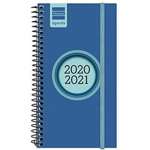 Finocam - Agenda Curso 2020-2021 E9, 94 x 171 weekoverzicht Espir label, kobaltblauw, Catalaans