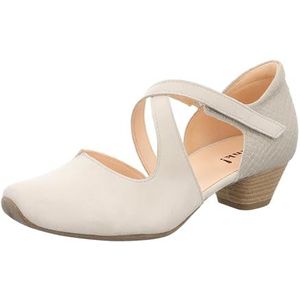 Think AIDA Duurzame riempjespumps voor dames, parel/combi 2000, 35 EU, Pearl Combi 2000, 35 EU