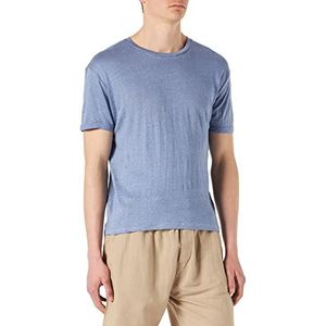 Gianni Lupo GL087Q T-Shirt, Light Blue, XXL Heren