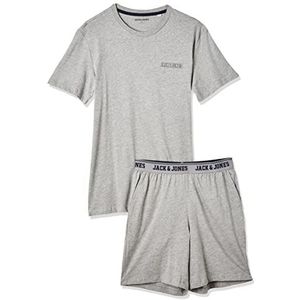 JACK & JONES Jacaxel Ss Tee and Shorts Lw Pants Set, lichtgrijs gem, XL