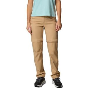 Columbia Women's Leslie Falls Convertible Pant, Hiking Convertible Trousers, Canoe, W14/L