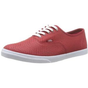 Vans Unisex Kid's U Authentic Lo Pro Low-top, Rode Embossedsnake, 34.5 EU
