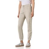 Cecil - Cargobroek - Beige - Dames - Mid Waist - Slim Legs
