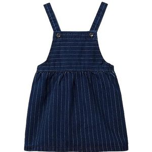 United Colors of Benetton Tuinbroek voor meisjes en meisjes, Blu Scuro Denim 901, 18 Maanden