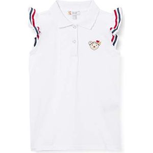Steiff T-shirt voor meisjes, wit (bright white), 92 cm