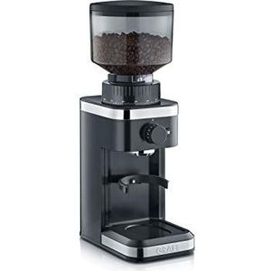 Graef CM502EU Coffee Grinder, Stainless Steel, Black