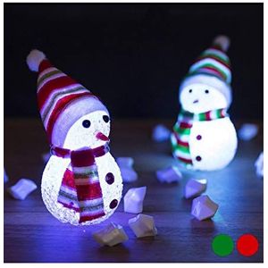 BigBuy kerstdecoratie LED sneeuwman 145896