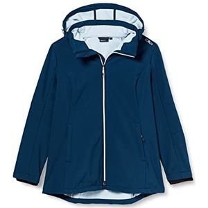 CMP Softshelljas voor dames met afneembare capuchon, WOMAN JACKET ZIP HOOD