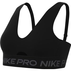 Nike Dames Bra W Np Indy Plunge Bra, Black/Anthracite/White, FQ2653-010, L