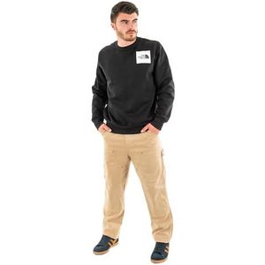 The North Face - Fine Crew - Trui - TNF Black - Katoen en Polyester
