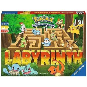 Ravensburger Pokémon Labyrinth - Zoek de Pokémon en vang ze allemaal! | 2-4 spelers | Leeftijd 7-99 jaar