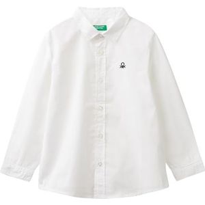 United Colors of Benetton Overhem, Wit, 18 mesi