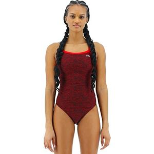 TYR Dames Durafast Elite Diamondfit Badpak Uit één Stuk Rood Lapped, 30, Rood Lapped, 152
