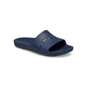 Crocs Slide sandaal voor heren, marineblauw, 14 UK
