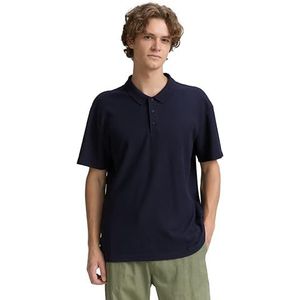 TOM TAILOR DENIM - Poloshirt - Donkerblauw