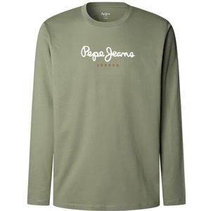 Pepe Jeans - PM5010135 - T-shirt - Rood - Lange Mouwen - Casual - Katoen