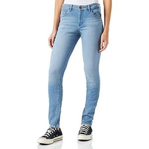 Wrangler Dames Skinny, Light Sky, 24W x 30L