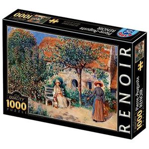 D-Toys Puzzel van 1000 stukjes: Auguste Renoir - in Brittany