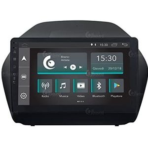Specifieke autoradio voor Hyundai IX35 standaard met GPS, camera, versterker en klein LCD-scherm Android GPS Bluetooth WiFi USB DAB+ Touchscreen 10"" 4core Carplay AndroidAuto