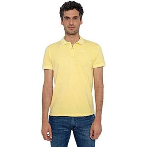 Pepe Jeans Vincent GD Poloshirt voor heren, 014Sorbet Citroen, S
