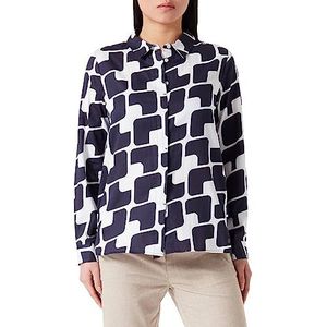 bugatti Dames W1084-21384 blouse, marine-380, zandaard, Marine-380