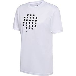 hummel Hmlcourt T-shirt voor heren, peddeltennis met Beecool-technologie