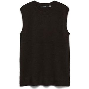 Vero Moda - Vmlefile Sl O-Neck - Trui - Chocolade Taart