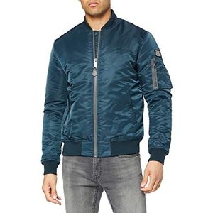 Schott NYC Herenjas, blauw (navy), S