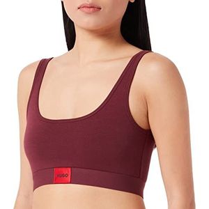 HUGO Red Label Bralette voor dames, Dark Purple501, XL