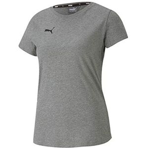 PUMA Damen teamGOAL 23 Casuals Tee W T-shirt, Medium Gray Heather, S
