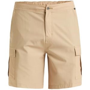 Half 19 - Hybride Shorts - Zwart - Gerecycled Polyester