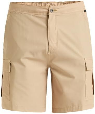Half 19 - Hybride Shorts - Zwart - Gerecycled Polyester