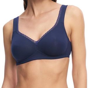 Susa Biologische katoenen beha voor dames, marineblauw, 90A