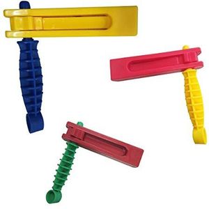Dress Up America Purim Plastic Gragger (Noise Maker) - Single Piece Kleuren kunnen variëren