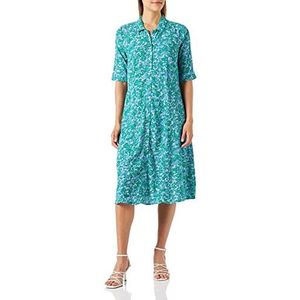 Noa Noa Dames BellaNN Dress, Print Blauw/Green, 46, Print blauw/groen, 46