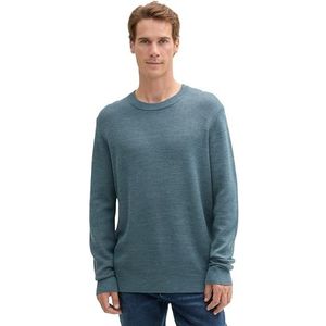 Tom Tailor - Comfort Wool - Trui - Met Structuur - Voor Mannen