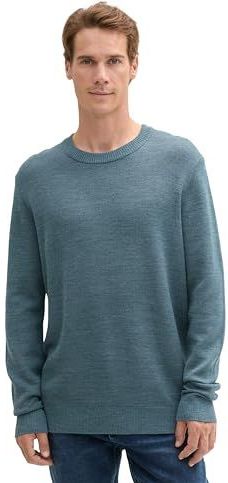 Tom Tailor - Comfort Wool - Trui - Met Structuur - Voor Mannen