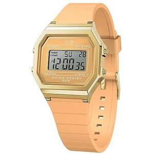 Ice-Watch - ICE digit retro Peach skin - Beige dames horloge met kunststof band - 022057 (Small)