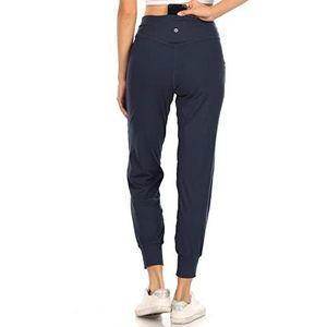 Hoogwaardige yogaleggings met binnenzak en katoenen leggings met effen kleur, XL