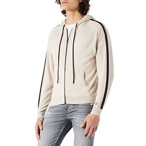 A|C Sport Heren Perfromance Hooded top Sweatshirt, beige, klein