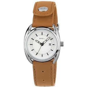 BREIL - Horloges BEAUBOURG voor dames, bruin-wit, Een Maat, Armband