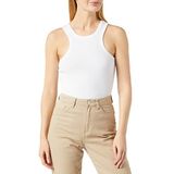 Noisy may Dames Nmmaya S/L Halter Neck Noos Top, wit (bright white), M