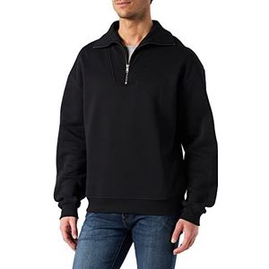 Urban Classics Heren Big Troyer Sweatshirt, zwart, 3XL