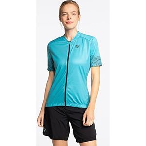 Ziener Nymeria Fietsshirt voor dames, mountainbike, racefiets, ademend, sneldrogend, elastisch, korte mouwen (1 stuk)