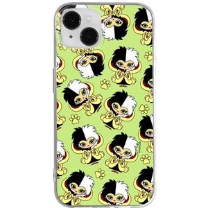 ERT GROUP mobiel telefoonhoesje voor Iphone 13 MINI origineel en officieel erkend Disney patroon Cruella 007 optimaal aangepast aan de vorm van de mobiele telefoon, hoesje is gemaakt van TPU