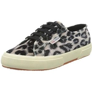 SUPERGA 2750 Fanvelvetw, damessneakers, Multicolor Leopard Brown A0k, 41 EU