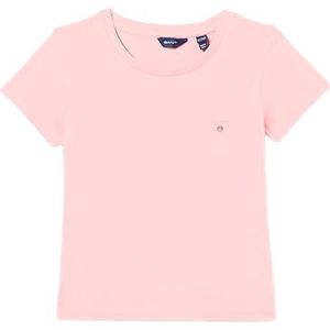 GANT Fitted Original Ss T-shirt voor meisjes, Silver Peony., 176 cm